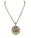 Necklace Gold Platinum Necklace and Diamond Pendant 58 Facettes 20400000779/780