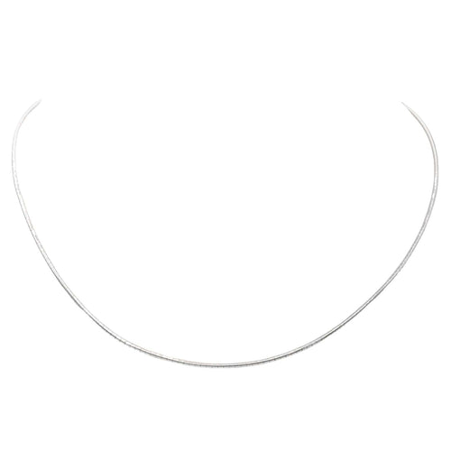 Collier Collier Chaine Or blanc 58 Facettes 2687285CN