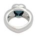 Ring 53 Piaget ring, “Heart”, white gold and topaz. 58 Facettes 32050