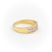 Ring 60 Ring Yellow gold Diamond 58 Facettes 1850853CN