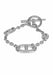 HERMES Farandole Bracelet in 925/1000 Silver 58 Facettes 62014-57960