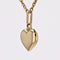 Pendentif Pendentif coeur bombé or jaune 58 Facettes CVP76