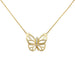 Collier Collier Van Cleef & Arpels "Papillon" en or jaune et diamants. 58 Facettes 31825
