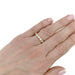 Ring 50 Alliance yellow gold, diamonds. 58 Facettes 32497