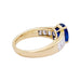 Ring 51 Van Cleef & Arpels sapphire and baguette diamond ring. 58 Facettes 33085