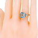Ring 55 Aquamarine Ring, Diamond, Platinum 58 Facettes 238D88C4C02B46F0959C653D40F1E52B