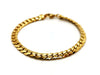 Bracelet Bracelet English mesh Yellow gold 58 Facettes 1089690CD
