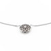 Collier Collier Or blanc Diamant 58 Facettes 1762935CN