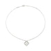 Necklace Van Cleef & Arpels necklace, "Vintage Alhambra", in white gold, mother-of-pearl. 58 Facettes 32277