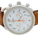Hermès “Arceau” chronograph watch in steel, leather. 58 Facettes 31211