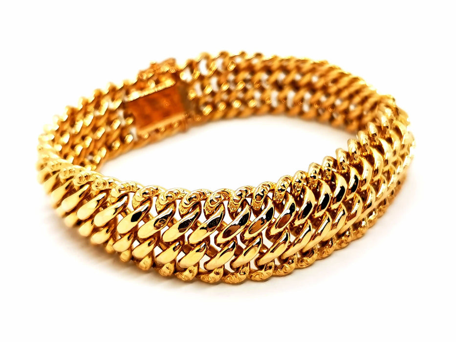 Bracelet Bracelet Maille américaine Or jaune 58 Facettes 1667895CN