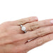 Ring 57 1,59 carat diamond ring, white gold. 58 Facettes 30745