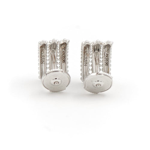 Boucles d'oreilles Mauboussin Boucles d'oreilles Le premier jour Or blanc 58 Facettes 2025085CN