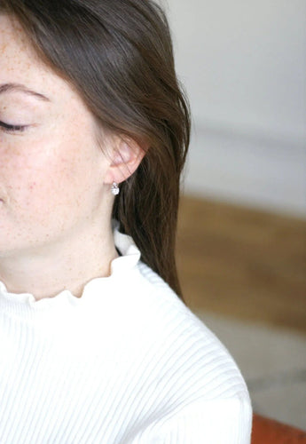 Boucles d'oreilles Boucles d'oreilles anciennes diamants 1,10 Ct 58 Facettes