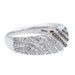 Bague 54 Bague Or blanc Diamant 58 Facettes 2329117CN