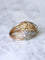 Bague Dôme vintage palmes diamants 58 Facettes