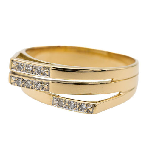 Bague 56 Bague Or jaune Diamant 58 Facettes 2711793CN