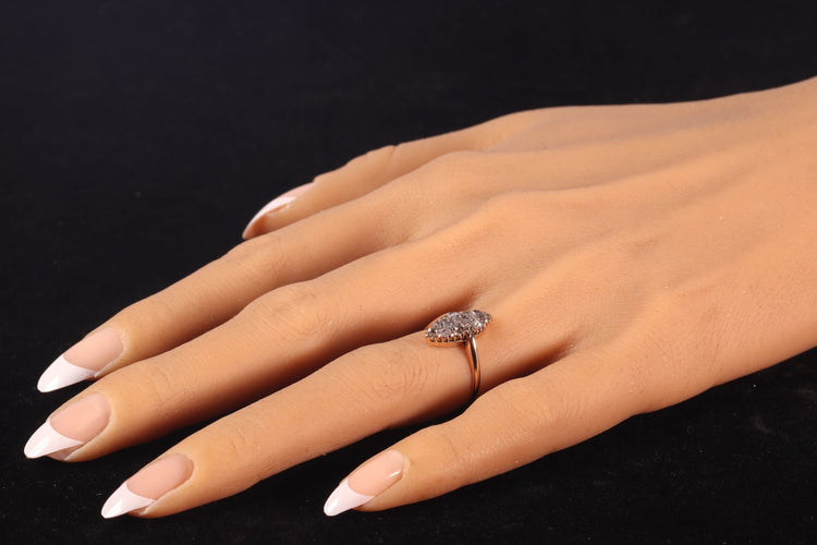 Bague 48 Bague diamant taille rose 58 Facettes 22332-0134