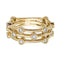 Bague 56 Bague or jaune diamants. 58 Facettes 31771
