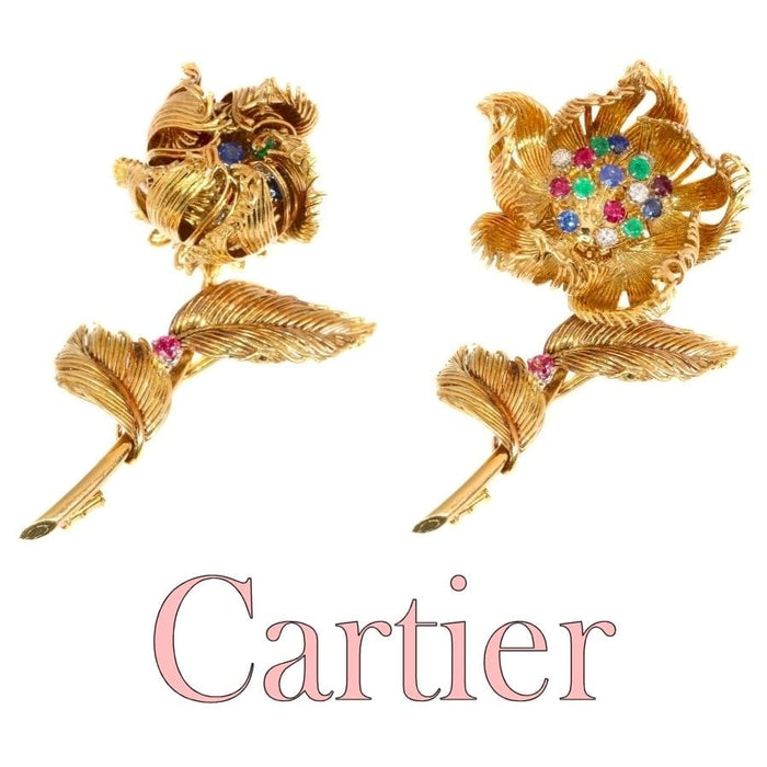 Broche Cartier - Broche Trembleuse 58 Facettes 19063-0008