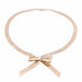 Collier Collier Noeud Or rose 58 Facettes 2302069CN