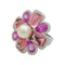 Bague 52 Bague Chanel, "San Marco", or blanc, perle, saphirs roses, tourmalines roses, diamants. 58 Facettes 31344
