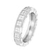 Bague 53 CHOPARD - Bague "Ice Cube" Or blanc Diamants 58 Facettes 31E00678