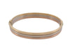 Vintage bracelet CARTIER trinity rigid bangle in 3 gold 18k t20 58 Facettes 250517
