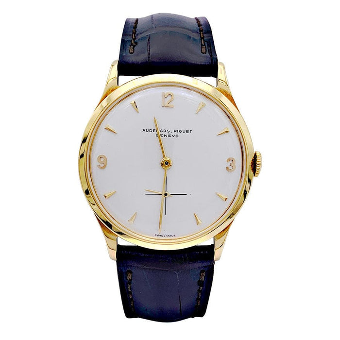 Montre Montre Audemars Piguet, "Classique", or jaune, cuir. 58 Facettes 32674