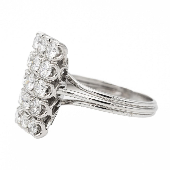 Bague 48 Bague Or blanc Diamant 58 Facettes 2432010CN