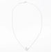 Necklace White gold and diamond necklace from Dinh Van 58 Facettes