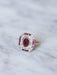 Bague Bague de fiançailles Art Deco diamants et rubis 58 Facettes