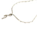 Guidetti Necklace | Semi-rigid necklace in white gold with brilliant-cut diamonds 58 Facettes G3231