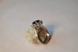 Bague Marguerite Saphir Australien Diamants 58 Facettes Ref1830