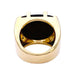 Ring 50 Cartier ring, "Yijing", yellow gold, tiger's eye. 58 Facettes 32833