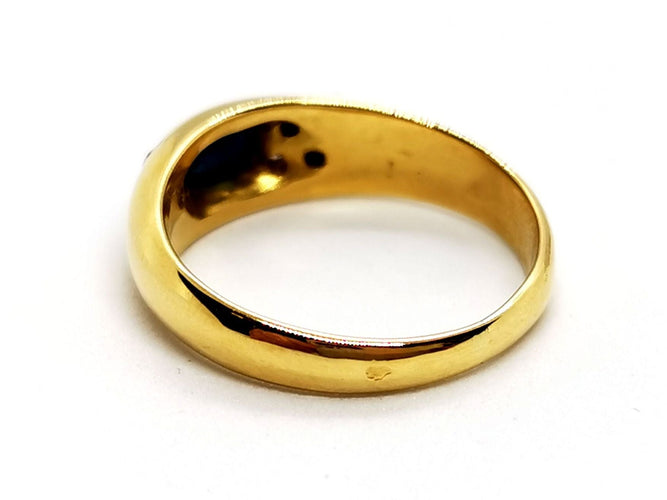 Bague 53 Bague Or jaune Saphir 58 Facettes 1137996CN