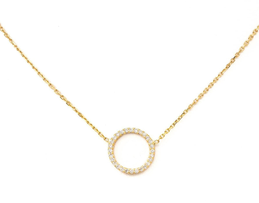 Collier Collier Or jaune diamant 58 Facettes 2259609CN