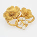 Brooch Old Art Nouveau brooch flowers and fine pearls 58 Facettes 22-476