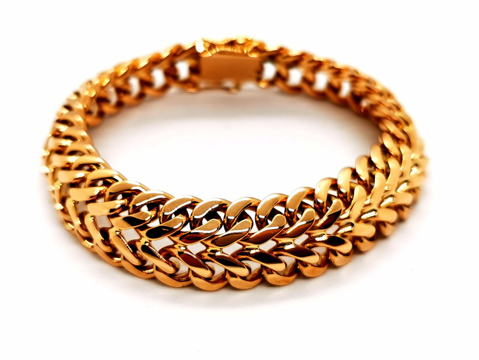 Bracelet Bracelet Maille gourmette Or jaune 58 Facettes 1186413CN