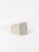 Ring Vintage signet ring with diamond paving 58 Facettes J12