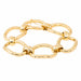 Bracelet Bracelet Yellow gold large mesh 58 Facettes 2093957CN