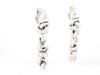 DE GRISOGONO earrings in 18k white gold 58 Facettes 248228
