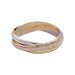 Ring 59 Cartier ring, Trinity, three golds, small model. 58 Facettes 32474