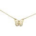 Van Cleef & Arpels “Papillon” necklace in yellow gold and diamonds. 58 Facettes 31825