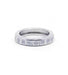 Ring 52 / White/Grey / 950‰ Platinum American Alliance Platinum 76 Diamonds 58 Facettes 180245R