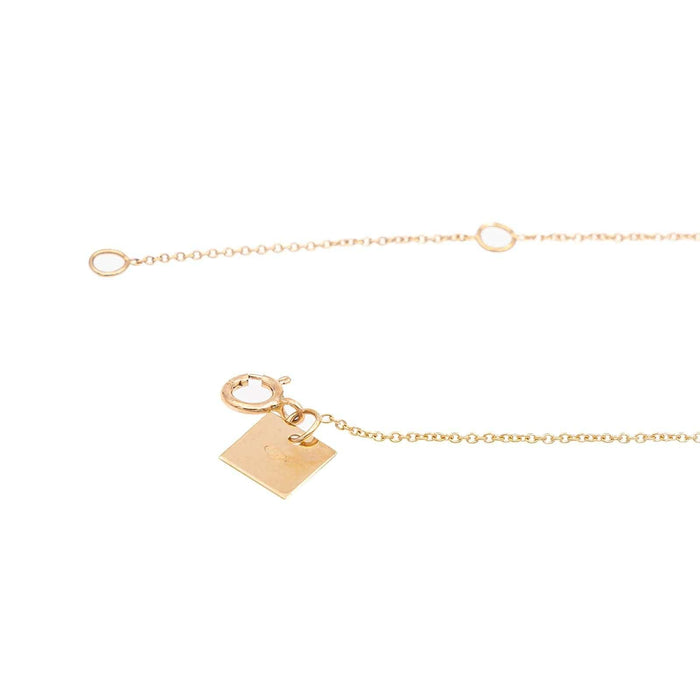 Pendentif Ginette NY Collier Etoile Mini Open Star On Chain Or rose 58 Facettes 2519185CN