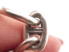 HERMES anchor chain bracelet mm 19cm 17 links silver 925 58 Facettes 257173