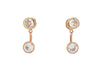 POIRAY lolita stud earrings yellow gold zircon 58 Facettes 254849