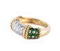 Ring GOLD RING, DIAMONDS & EMERALDS 58 Facettes BO/2200102