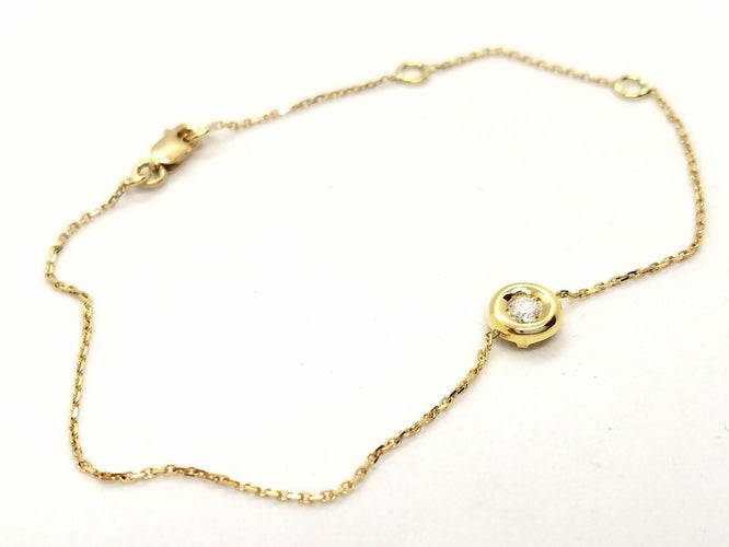 Bracelet Bracelet Or jaune Diamant 58 Facettes 579010RV